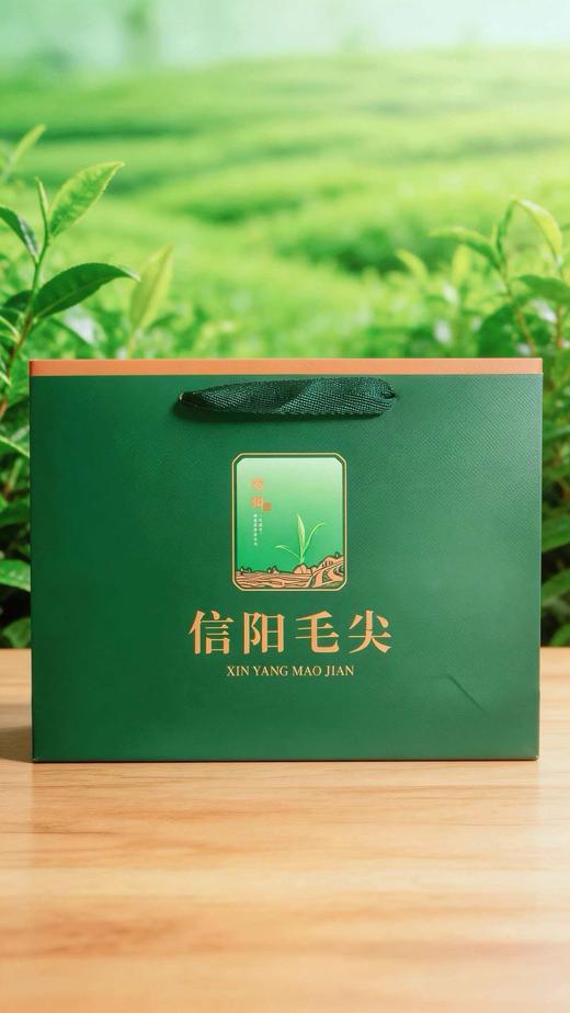 领鲜【绿.1斤长方形.毛尖手提袋】1.2元1个.1捆50个.满300包邮 商品图0