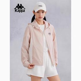 XXMkappa卡帕皮肤衣背靠背运动防晒衣女防泼水开衫上衣夹克K0E62FJ23