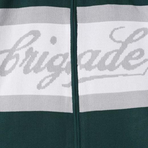 M194SDSA男装2026新款轻奢老钱风撞色字母提花拉链短袖翻领短袖T恤 商品图2