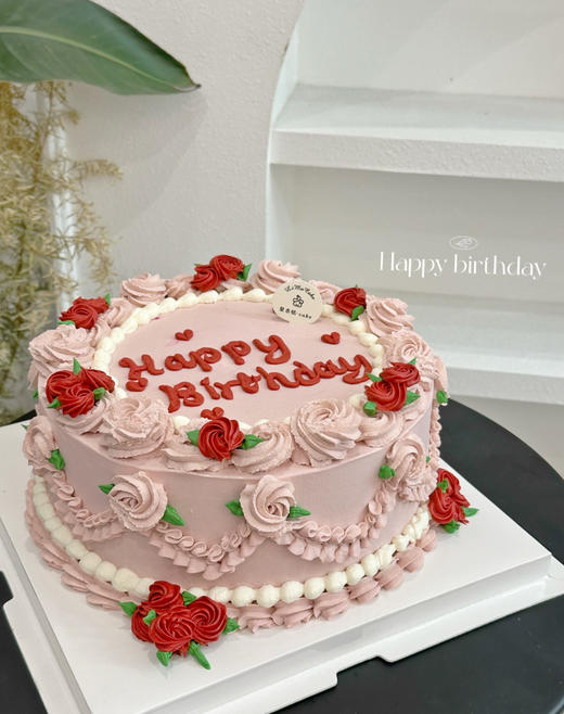 节复古奶油花蛋糕 商品图2