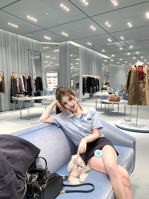 MiuMiu 26早春新款衬衫短袖（MM） 商品图3