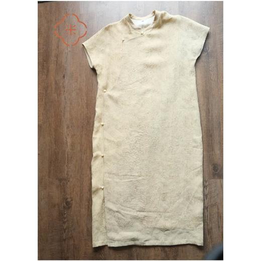 米马成衣 舒适又正式的常服旗袍 天丝与亚麻带来的透气感 商品图5