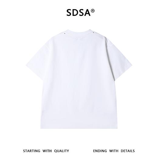 68398SDSA男装2026新款高贵轻奢痞帅珠子缝线设计圆领短袖T恤百搭高街 商品图4