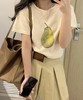 韩国fle*ta一颗梨子🍐麻感T！热巴同款！ 商品缩略图6