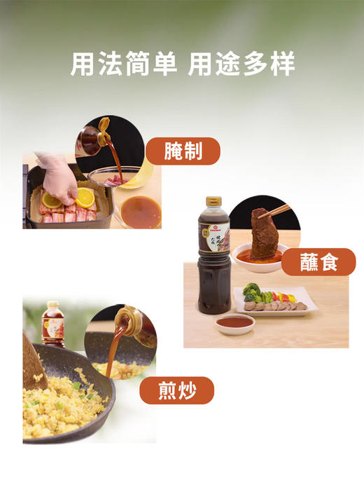 MM 山姆 万字（Kikkoman）日本进口 日式烧肉调位汁（液态复合调味料）1.23kg 商品图4