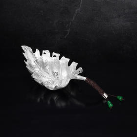 子佩集【一叶禅心】银S999摆件【FECLIO001】茶具茶漏2601