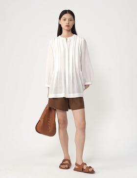 26新款  小禾同款苎麻衬衫