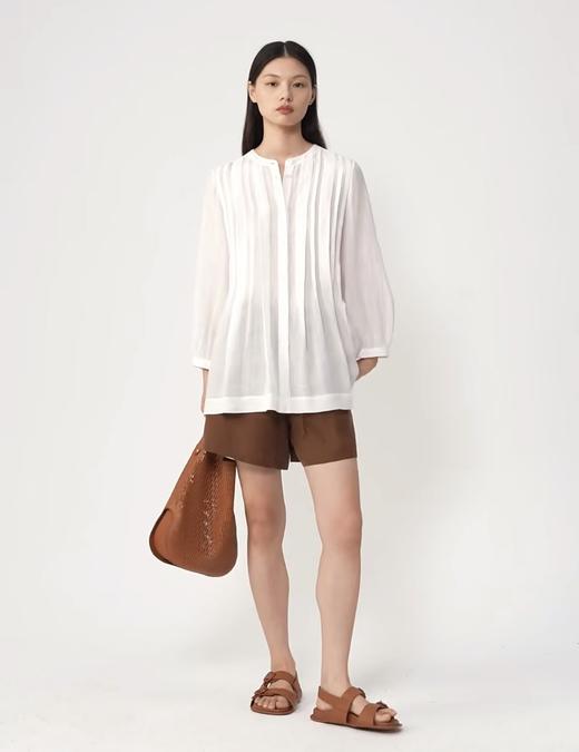 26新款  小禾同款苎麻衬衫 商品图0