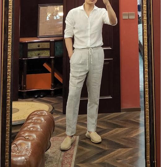 男士福利款 ARK*T同款棉麻长裤 商品图12