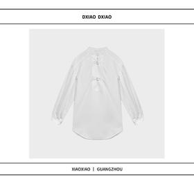 03-4潘依绣丁丁宠粉Xiao Haute Couture | 天丝新中式精致盘扣气质衬衫 W-61549