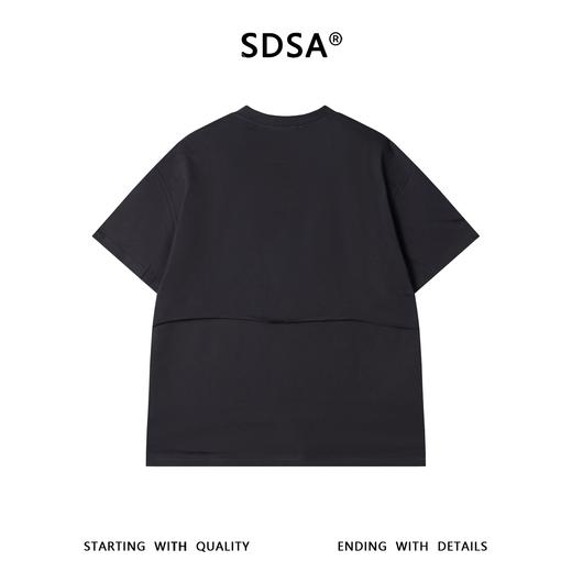 26024SDSA男装2026新款高贵轻奢小众设计人物字母印花短袖T恤百搭时尚 商品图5