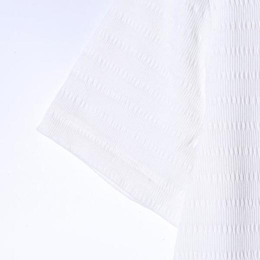 SDSA男装2026新款高贵轻奢休闲村上提花横纹圆领短袖T恤百搭上衣 商品图2