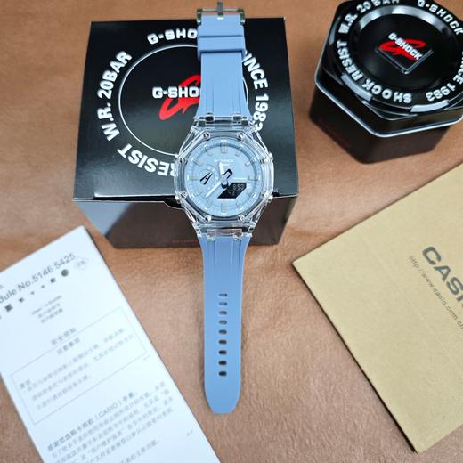 G-SHOCK卡西欧GA-2100碳纤核心防护系列 超薄的极致体验！个性八角的前卫外观 商品图4