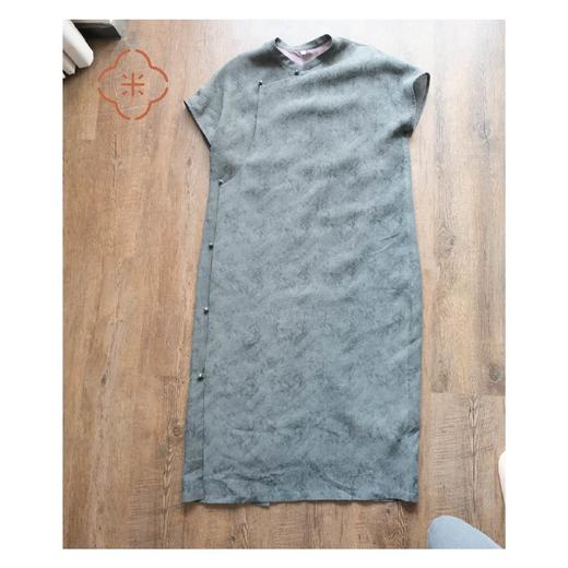 米马成衣 舒适又正式的常服旗袍 天丝与亚麻带来的透气感 商品图4