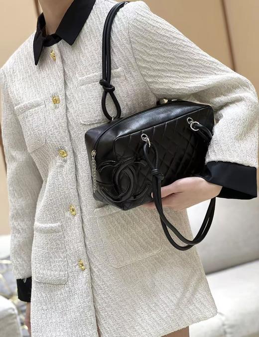 香奈儿 经典万年款中古康鹏大号枕头包 商品图1