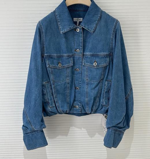 女款有领牛仔外套la014 商品图0