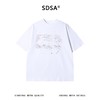 88291SDSA男装2026新款高贵轻奢美式潮牌撞色印花字母圆领短袖T恤宽松 商品缩略图1