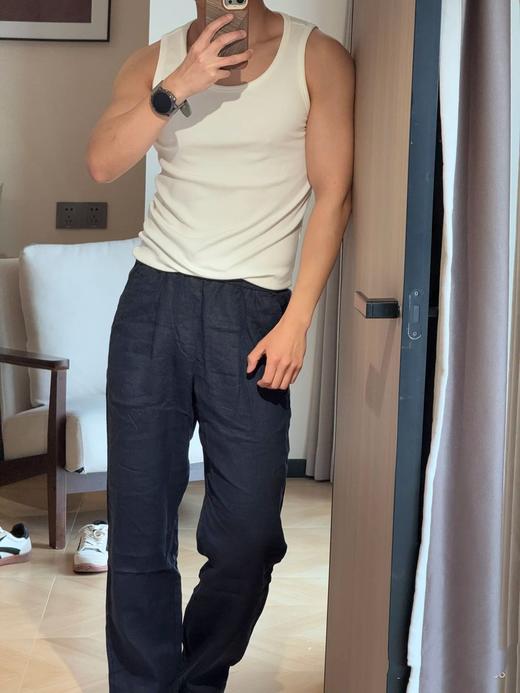 男士福利款 ARK*T同款棉麻长裤 商品图9