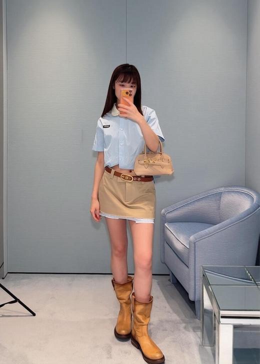 MiuMiu 26早春新款衬衫短袖（MM） 商品图1