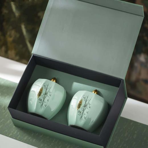 35元一套 / 一箱10套 竹影清风【 双瓷罐 绿色】 商品图1