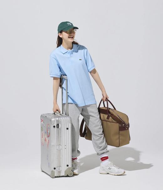 春夏新款！全棉珠地棉！！王一博同款！男女同款！法国鳄鱼Lacoste Polo衫短袖 商品图7