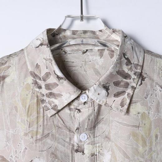 2628309SDSA男装2026新款高贵轻奢潮牌复古植物花卉印花短袖衬衫百搭时尚 商品图2