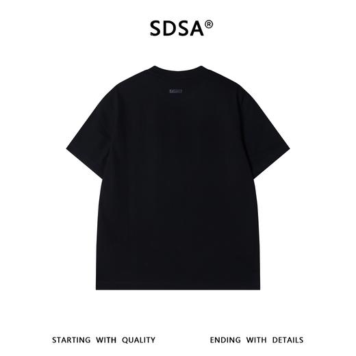 88210SDSA男装2026新款高贵轻奢潮牌复古小孩头像做旧印花短袖T恤百搭 商品图5