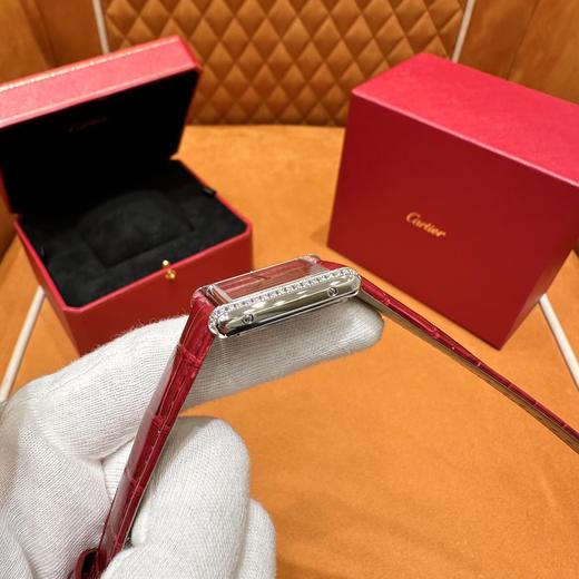 卡地亚 坦克系列腕表 石英瑞士进口超薄高效能机芯尺寸:27x22mm 商品图5