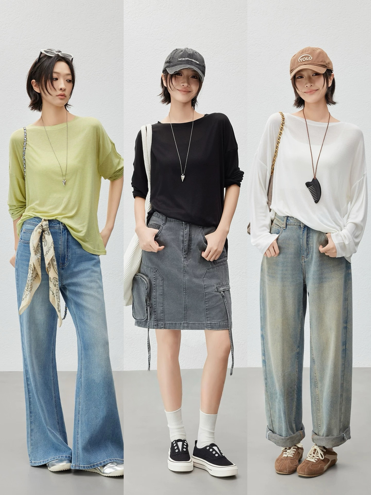 美洋同款清仓天丝水面膜防晒“⁬瘦瘦T”⁥