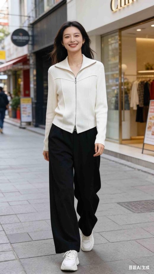 502902福利款加绒羊毛阔腿裤，185元，臀围30 31，深灰色 商品图2