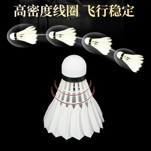 华美GT800羽毛球飞行耐打俱乐部学生专业比赛训练用球12只装77速 商品图3