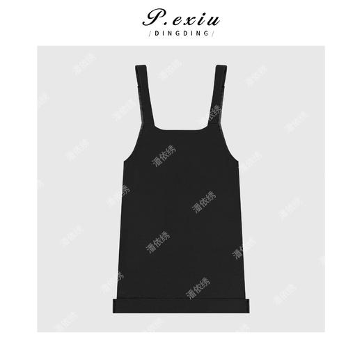 03-4潘依绣丁丁宠粉慵懒松弛拼接设计极简连体裙Q41563 商品图1