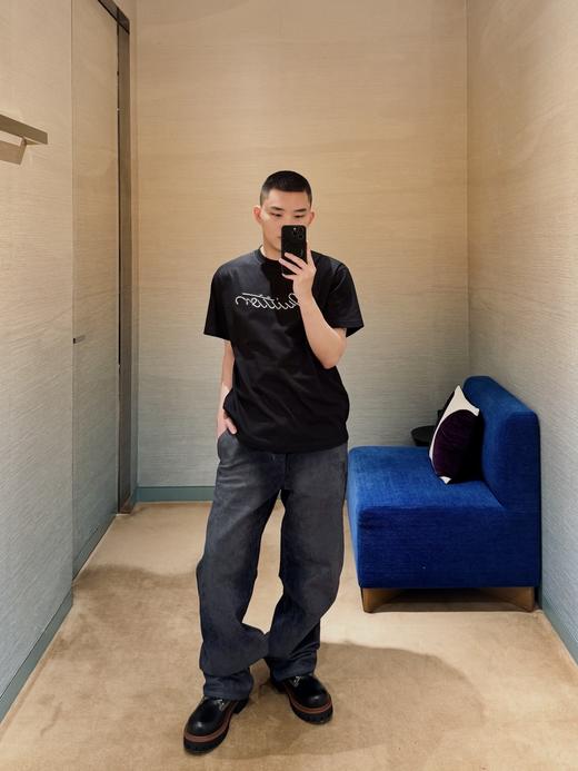 驴家 25ss蘑菇提花字母针织短袖 男女同款（DY） 商品图9