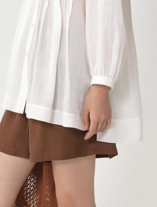 26新款  小禾同款苎麻衬衫 商品图7