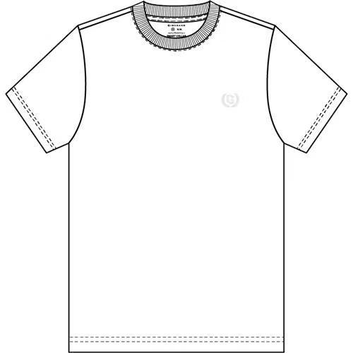 佐丹奴男装桑蚕丝莫代尔棉混纺短袖T恤衫01024253 商品图1