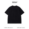 SDSA男装2026新款高贵轻奢美式潮牌印花刺绣字母圆领短袖T恤百搭 商品缩略图4