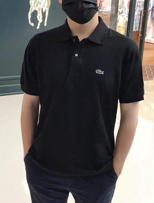 春夏新款！全棉珠地棉！！王一博同款！男女同款！法国鳄鱼Lacoste Polo衫短袖 商品图3