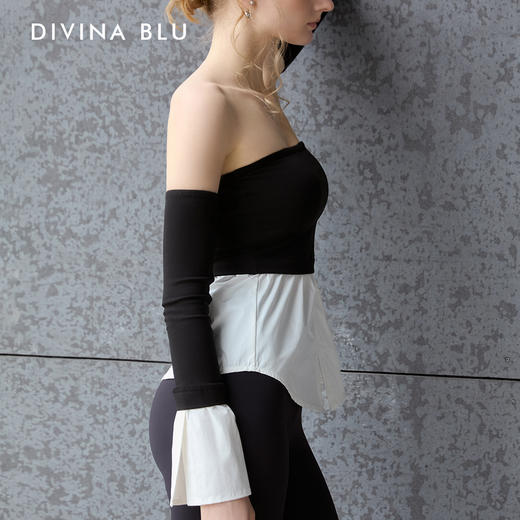 DIVINA BLU 马赛系列 迪唯纳拼接裹胸M135（售后说明：收货15天内支持调换货） 商品图4