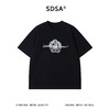 SDSA男装2026新款高贵轻奢美式潮牌印花刺绣字母圆领短袖T恤百搭 商品缩略图0