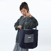 简约韩系双面背条纹大容量托特包-纪念日百货门店同款169843071 商品缩略图1