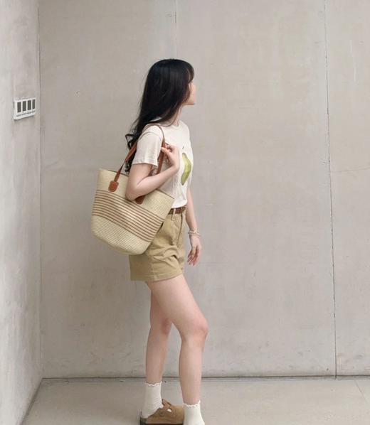 韩国fle*ta一颗梨子🍐麻感T！热巴同款！ 商品图7