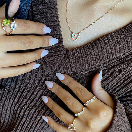 LHWINDSO 温莎珠宝 Heart of Light心影系列项链/耳环/戒指 商品图4