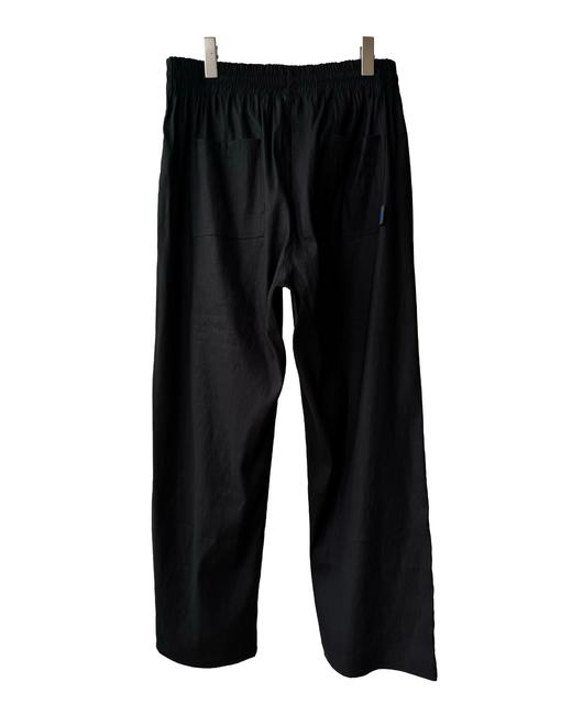 男款刺绣皱褶休闲裤长裤he007 商品图1