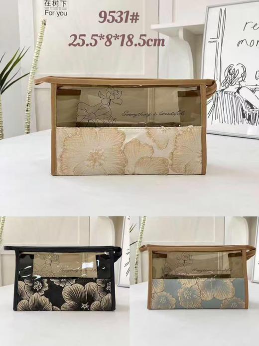 刺绣烫金包包 手提包/四方包枕头包，化妆包 洗漱包 商品图4