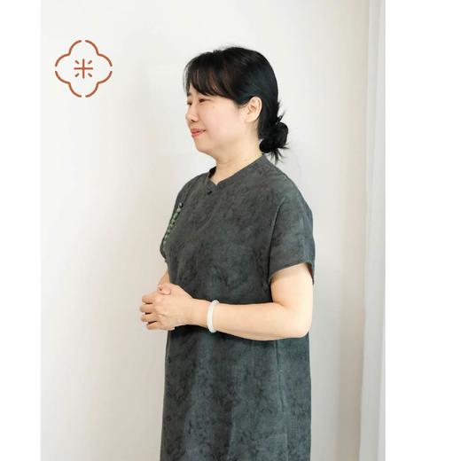 米马成衣 舒适又正式的常服旗袍 天丝与亚麻带来的透气感 商品图1