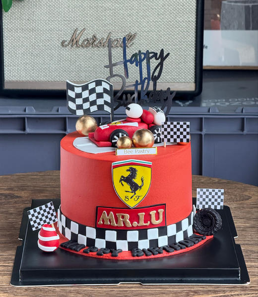 翻糖赛车蛋糕 加高（提前3天预定） 商品图1