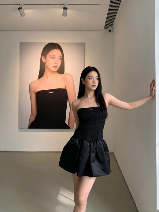 【非质量问题不退换】MiuMiu 26早春新款连衣裙（XHH） 商品图0