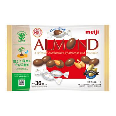 日本明治杏仁夹心牛奶巧克力-36粒 商品图0