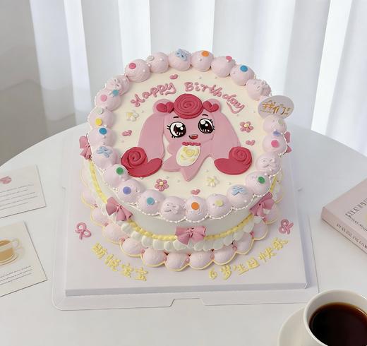 奇妙萌可卡通手绘蛋糕-低糖处理无添加 商品图0