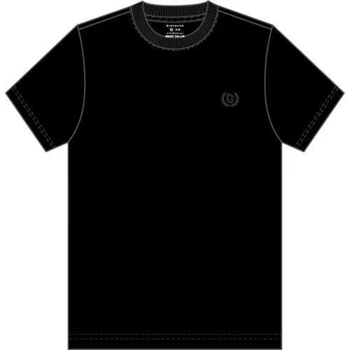 佐丹奴男装桑蚕丝莫代尔棉混纺短袖T恤衫01024253 商品图0